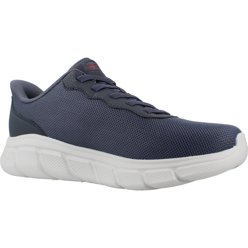 SKECHERS BOBS B FLEX - GLACIAL EDGE en color AZUL  (5)