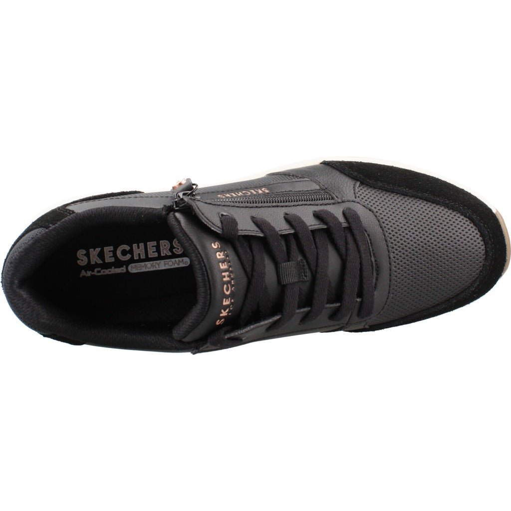 SKECHERS S BILLION FLEX LUXE UP en color NEGRO  (7)