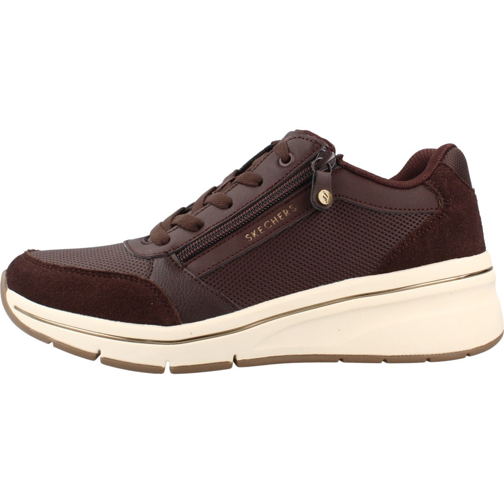 SKECHERS S BILLION FLEX LUXE UP en color MARRON  (2)