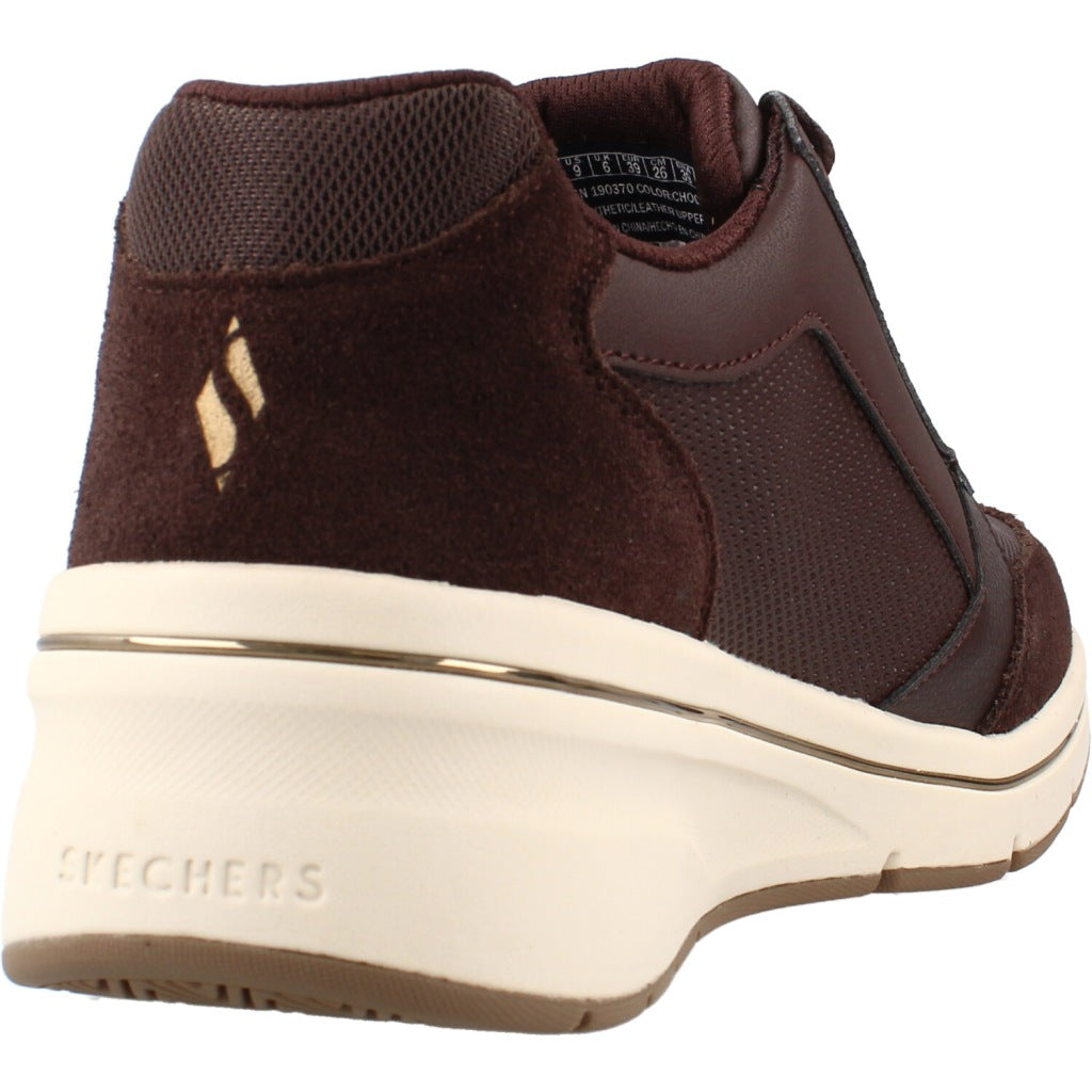 SKECHERS S BILLION FLEX LUXE UP en color MARRON  (3)