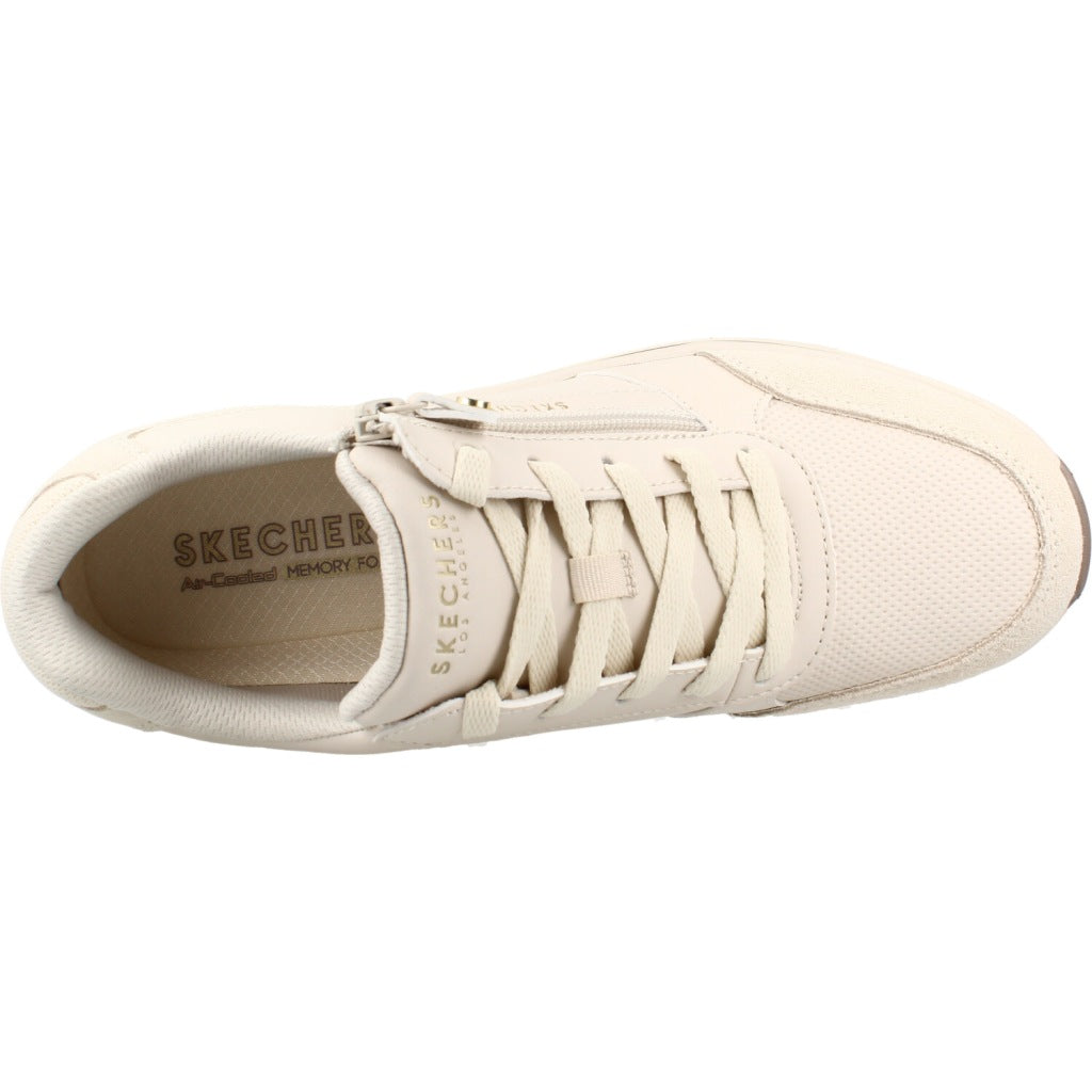 SKECHERS S BILLION FLEX LUXE UP en color BEIS  (7)