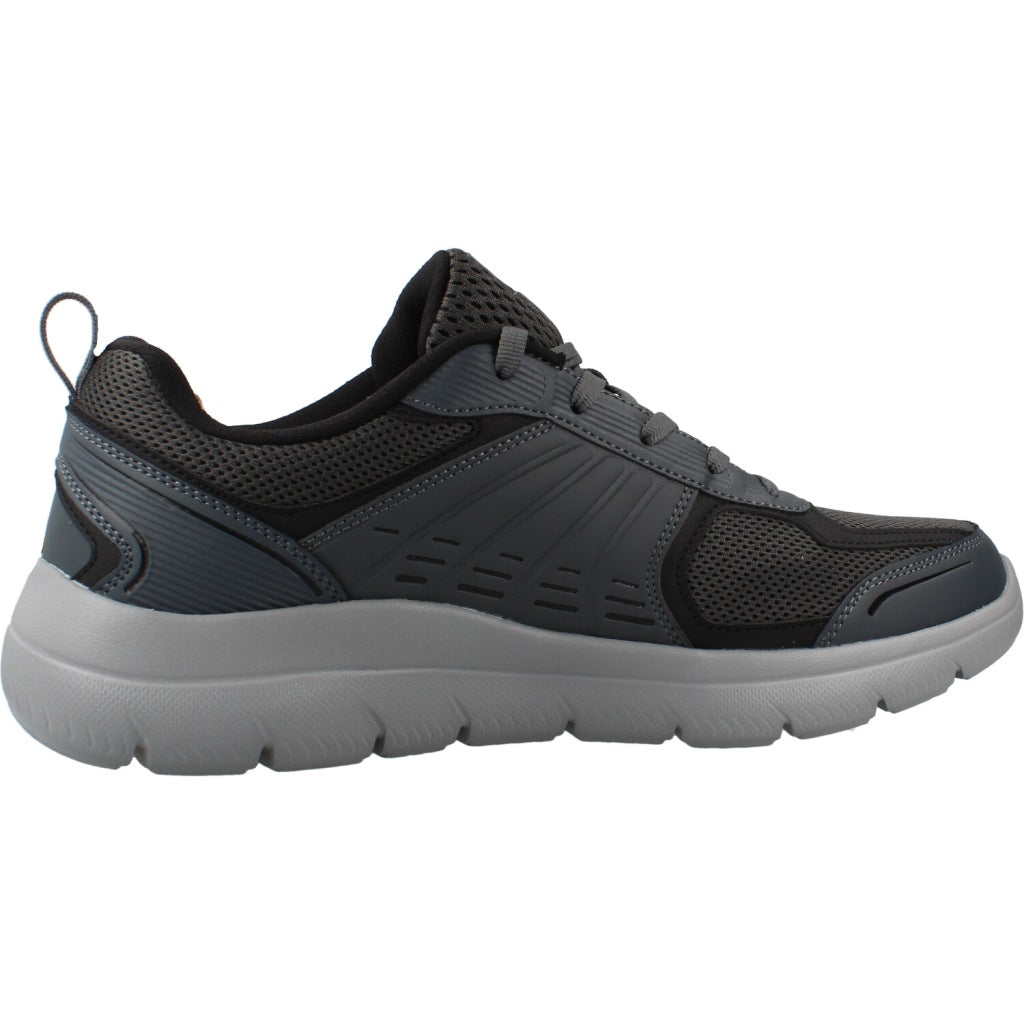 SKECHERS ARCH FIT SUMMITS - LEEGE en color GRIS  (4)
