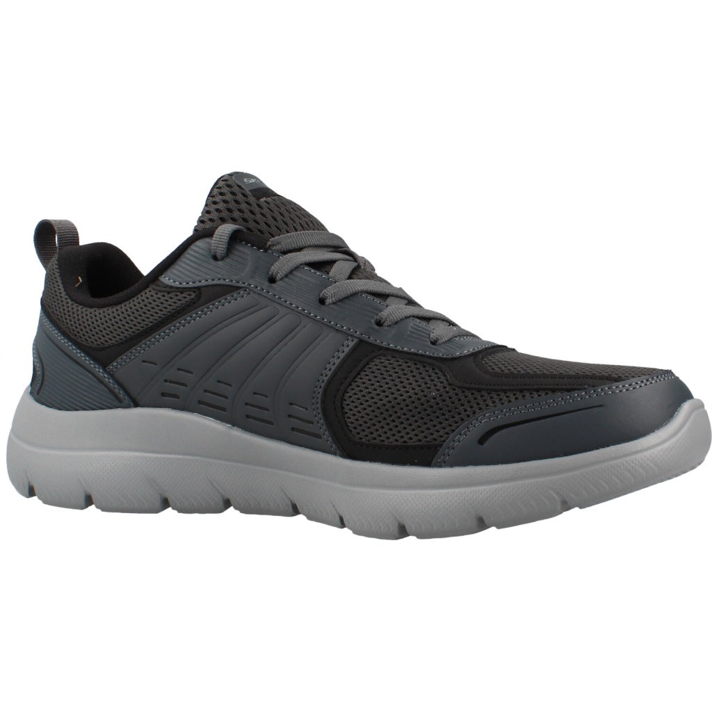 SKECHERS ARCH FIT SUMMITS - LEEGE en color GRIS  (5)
