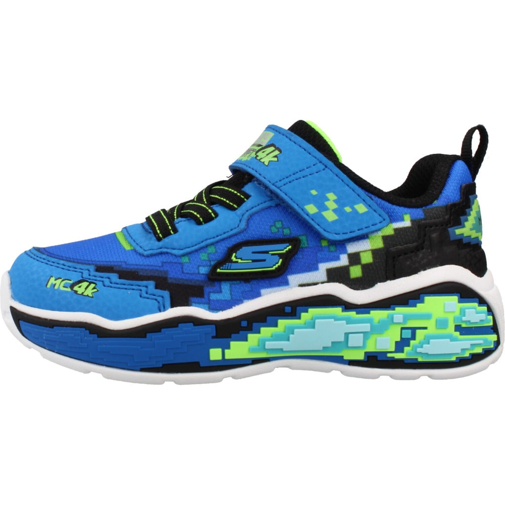 SKECHERS  en color AZUL  (2)