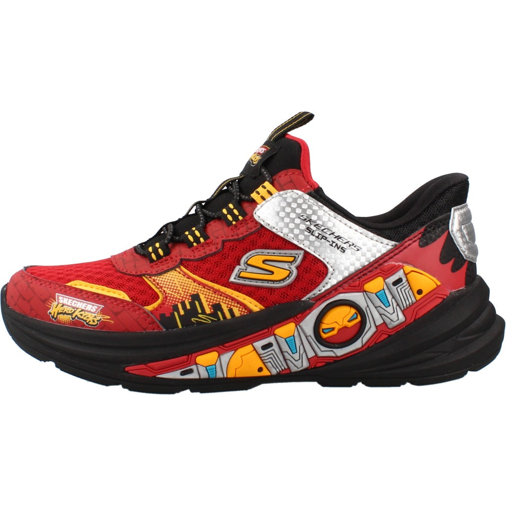 SKECHERS LS  en color ROJO  (2)