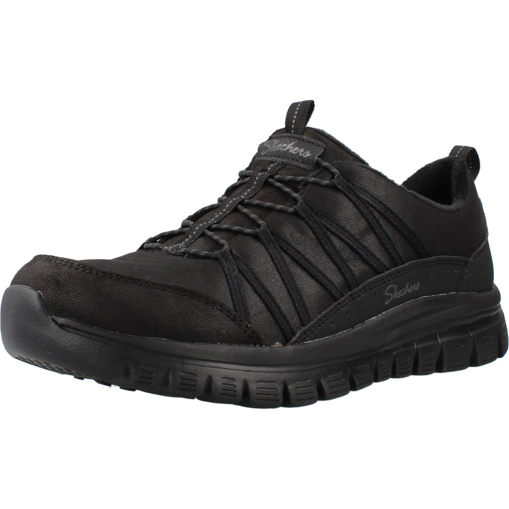 SKECHERS S GRACEFUL COZY HUG en color NEGRO  (1)