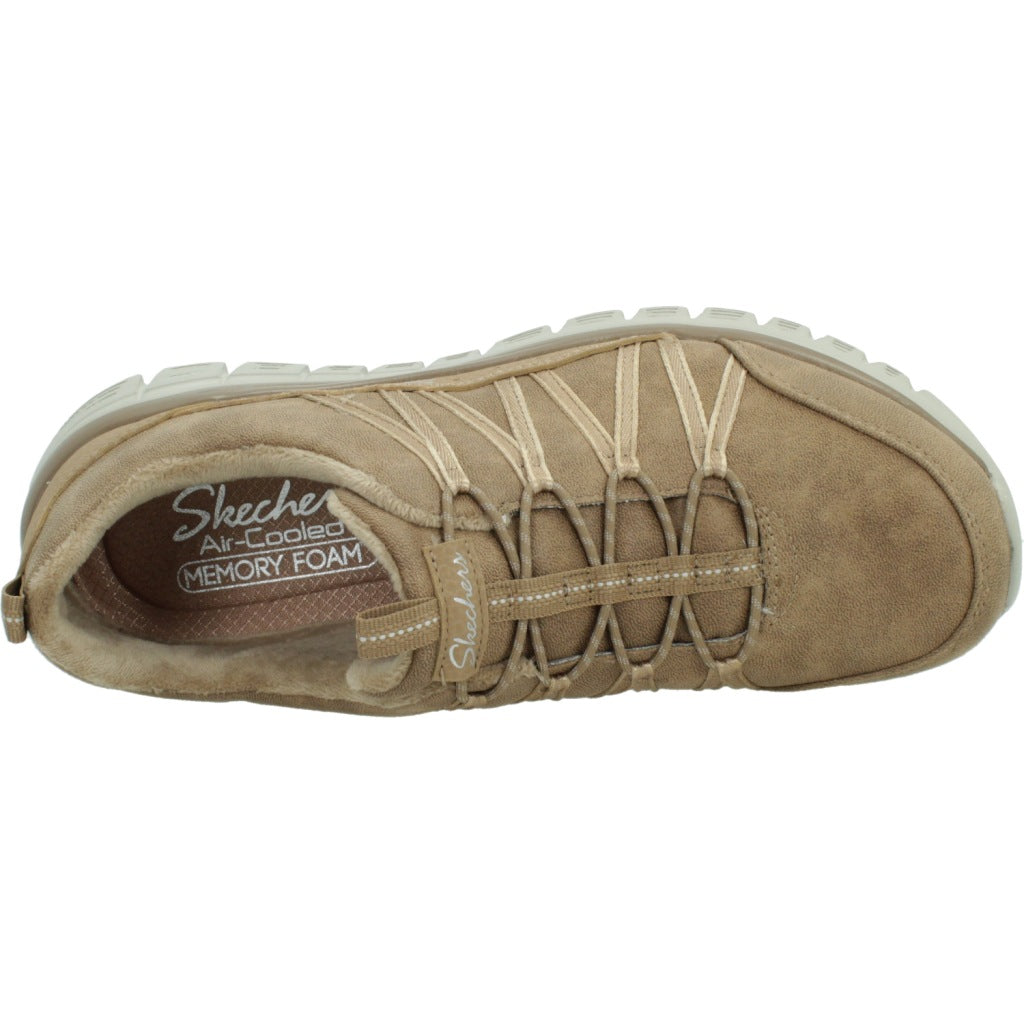 SKECHERS S GRACEFUL COZY HUG en color MARRON CLARO  (7)