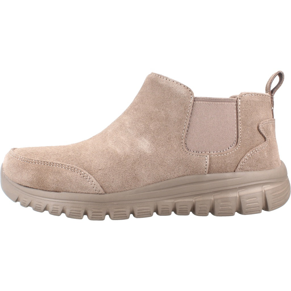 SKECHERS S GRACEFUL WILLOW WALK en color MARRON CLARO  (2)