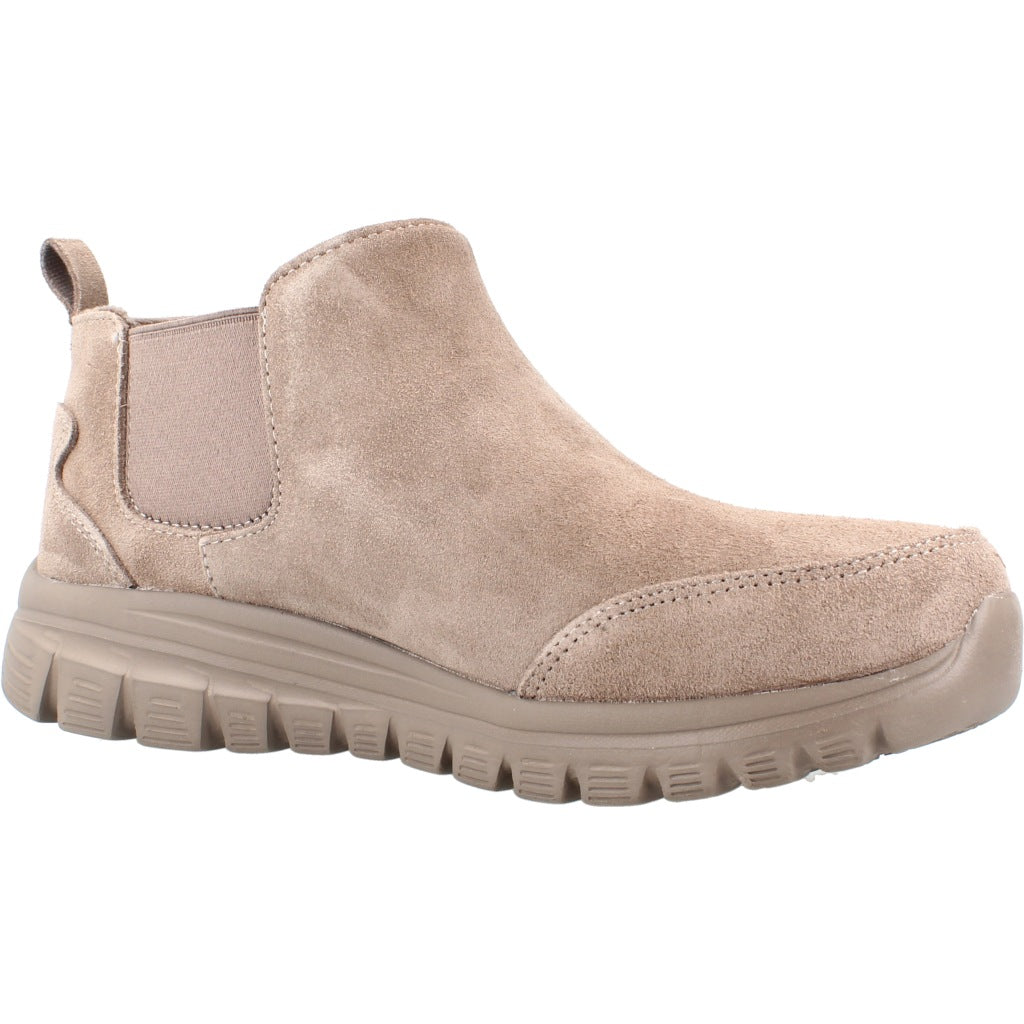 SKECHERS S GRACEFUL WILLOW WALK en color MARRON CLARO  (5)
