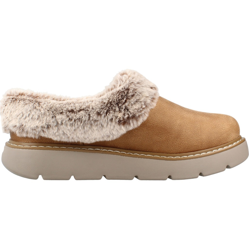 SKECHERS S KEEPSAKES LITE COZY en color MARRON CLARO  (4)