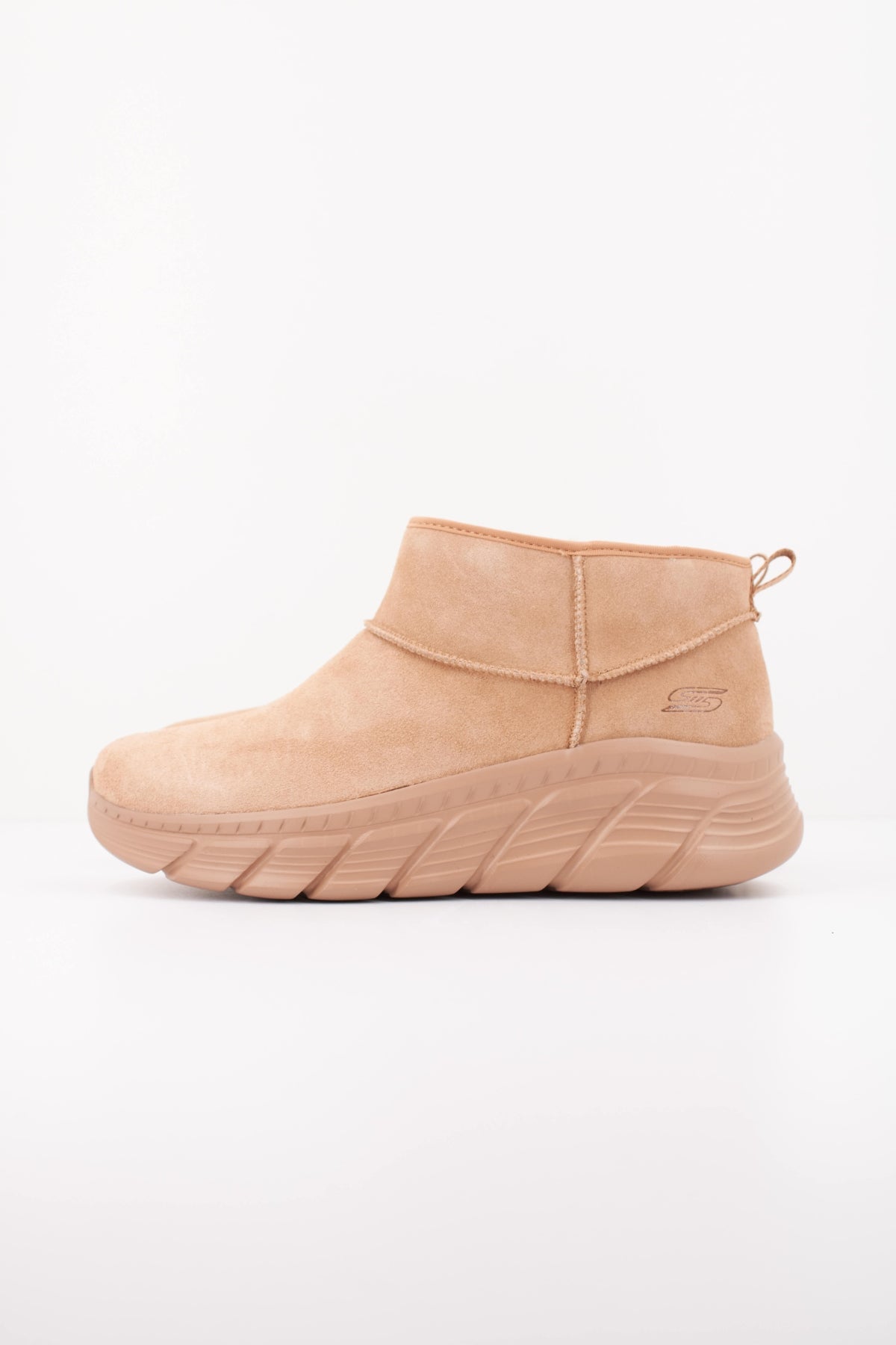 SKECHERS S BOBS B FLEX HI FROST en color MARRON CLARO  (1)