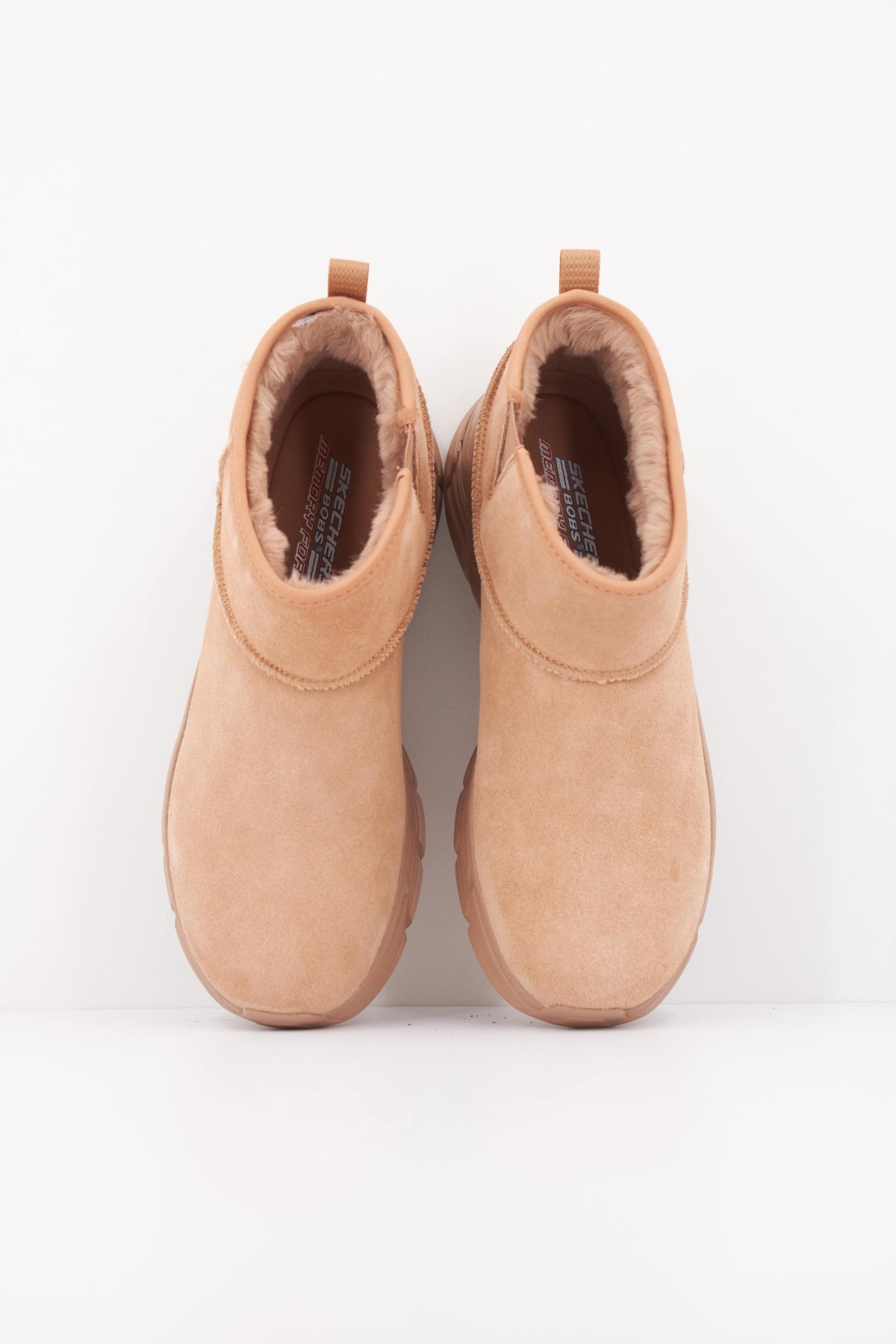 SKECHERS S BOBS B FLEX HI FROST en color MARRON CLARO  (3)