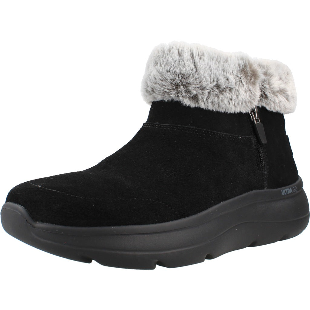 SKECHERS S ON THE GO ENCORE SNOW en color NEGRO  (1)