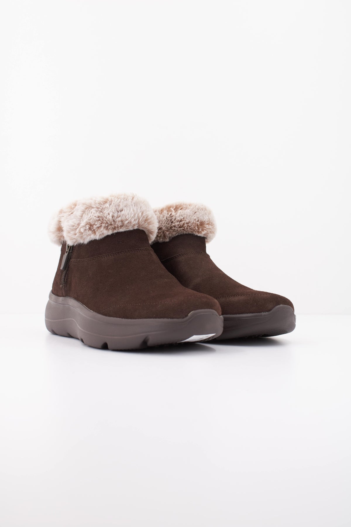 SKECHERS S ON THE GO ENCORE SNOW en color MARRON  (2)
