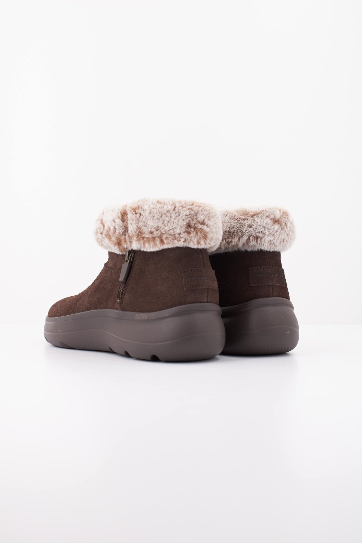 SKECHERS S ON THE GO ENCORE SNOW en color MARRON  (4)