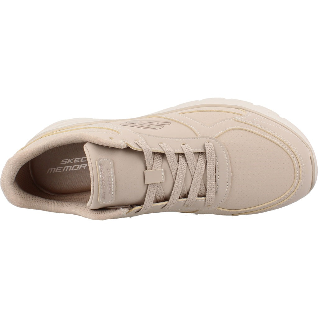 SKECHERS S FASHION FIT . VINTAGE en color BEIS  (7)