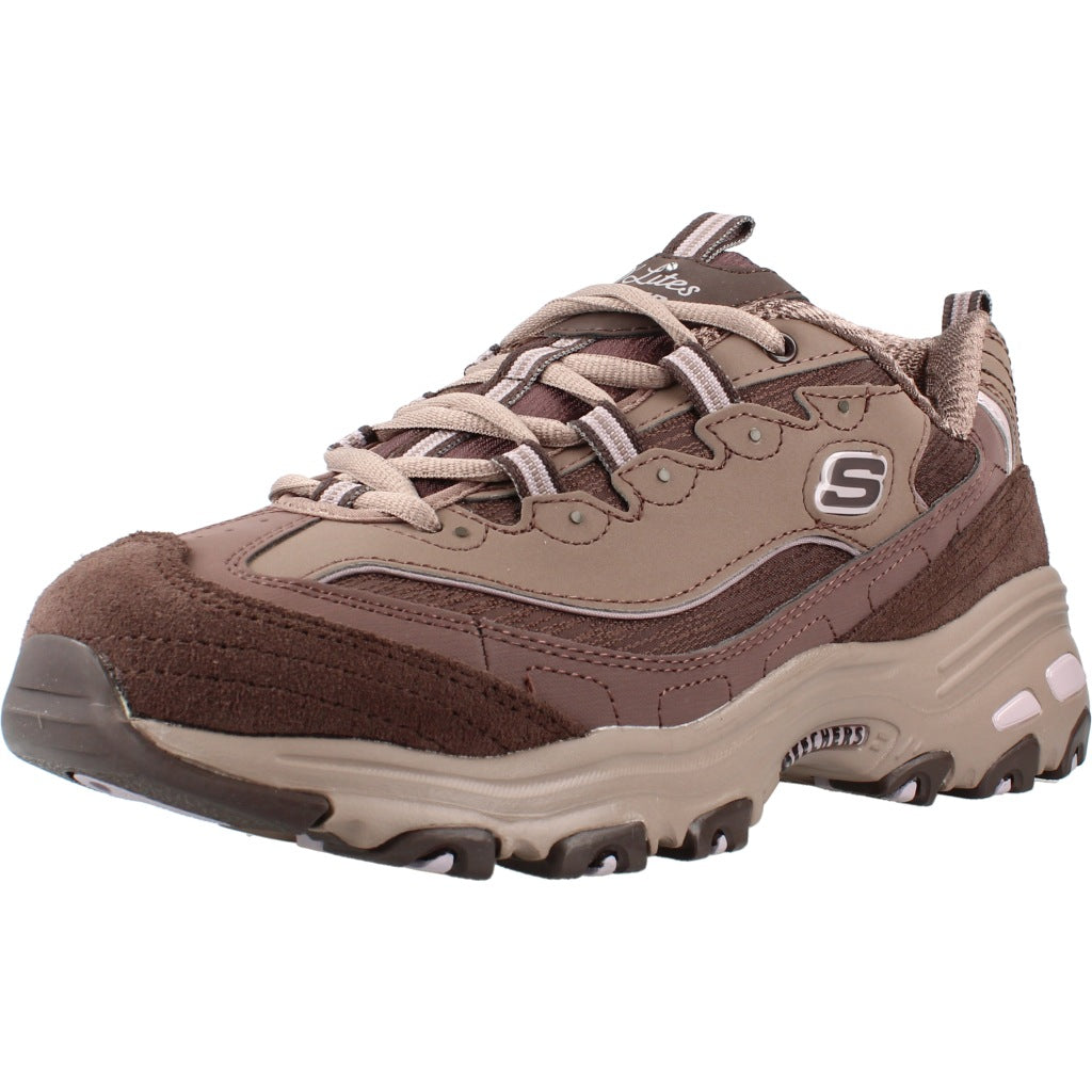 SKECHERS S D LITES MODERN CLASSIC en color MARRON  (1)