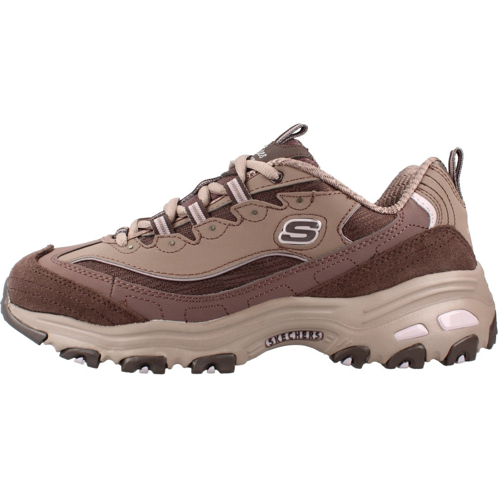 SKECHERS S D LITES MODERN CLASSIC en color MARRON  (2)