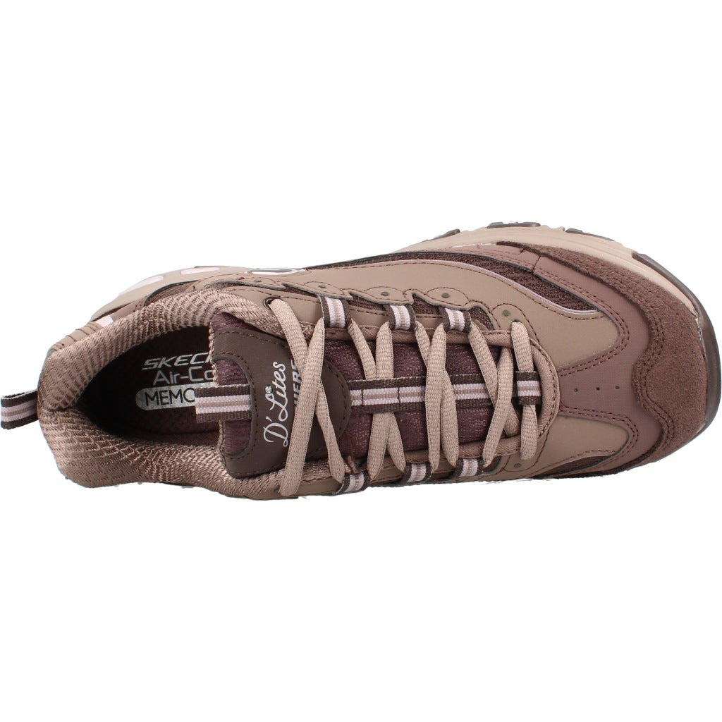 SKECHERS S D LITES MODERN CLASSIC en color MARRON  (7)