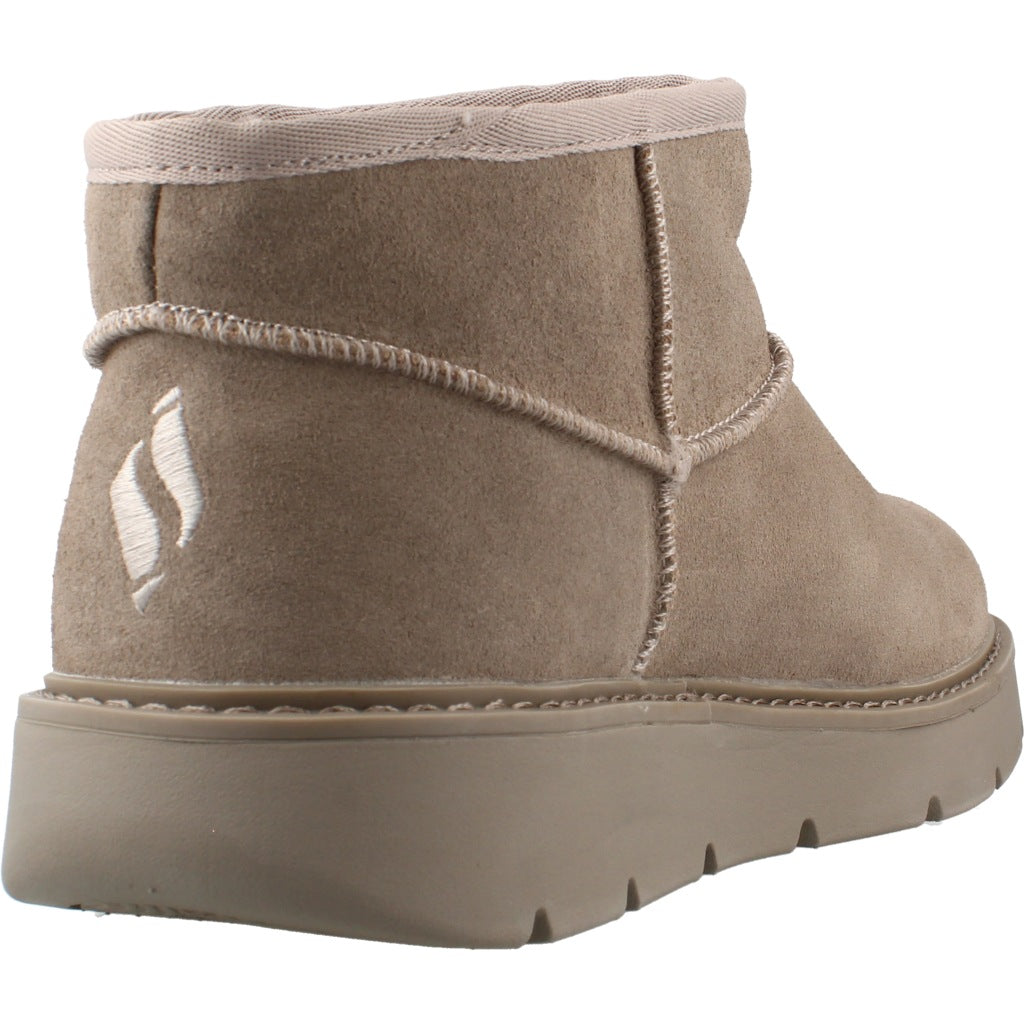 SKECHERS S KEEPSAKES COZY en color MARRON CLARO  (3)