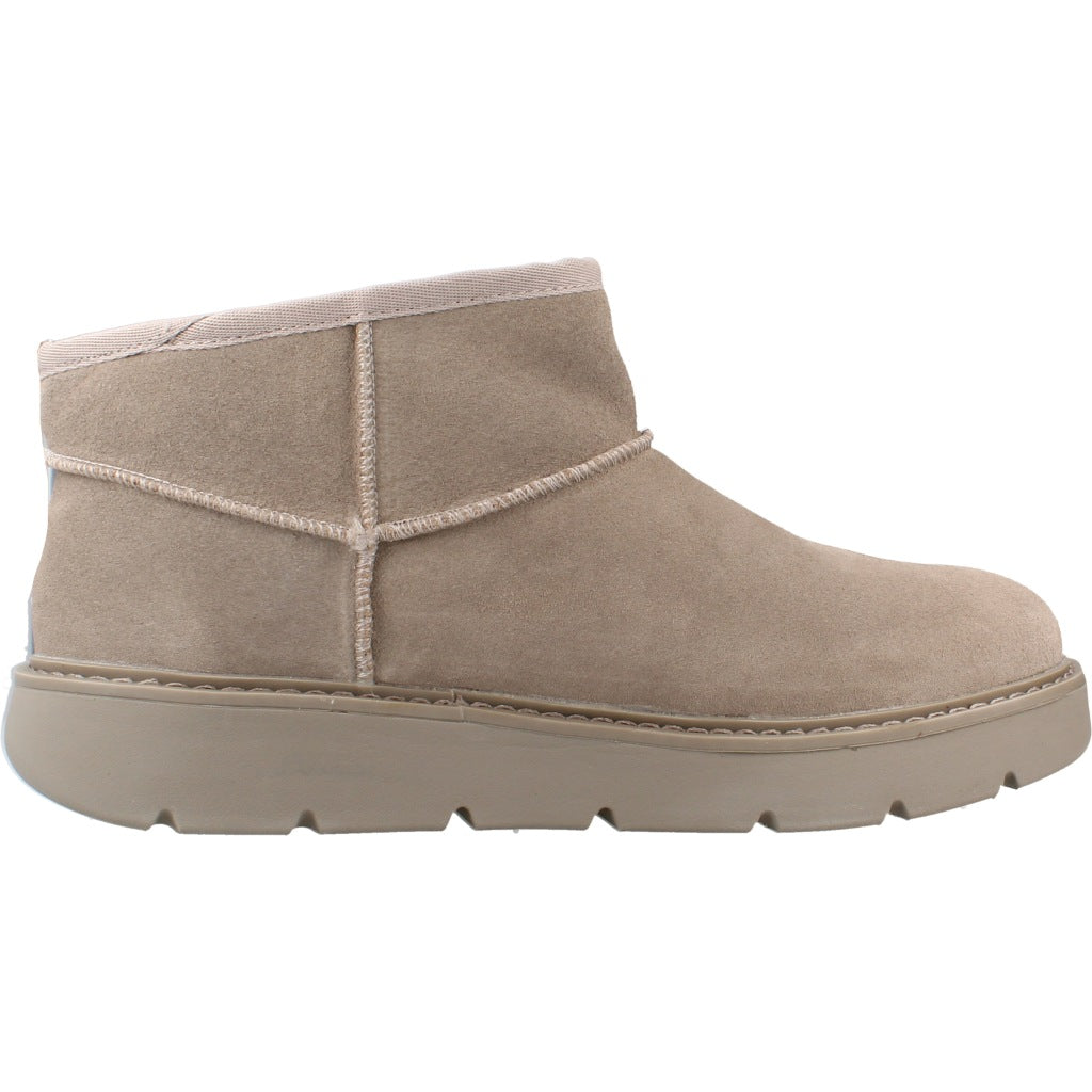 SKECHERS S KEEPSAKES COZY en color MARRON CLARO  (4)