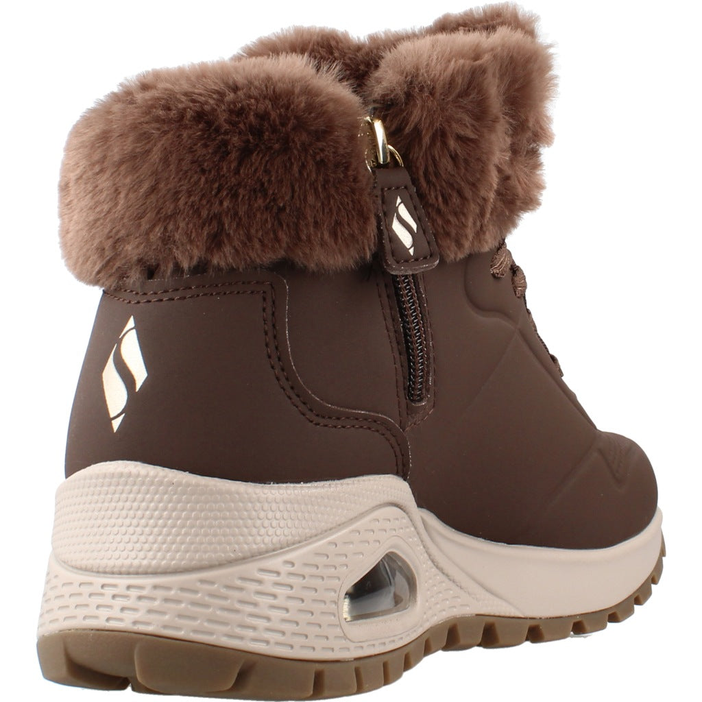 SKECHERS S UNO RUGGED ARCTIC en color MARRON  (3)