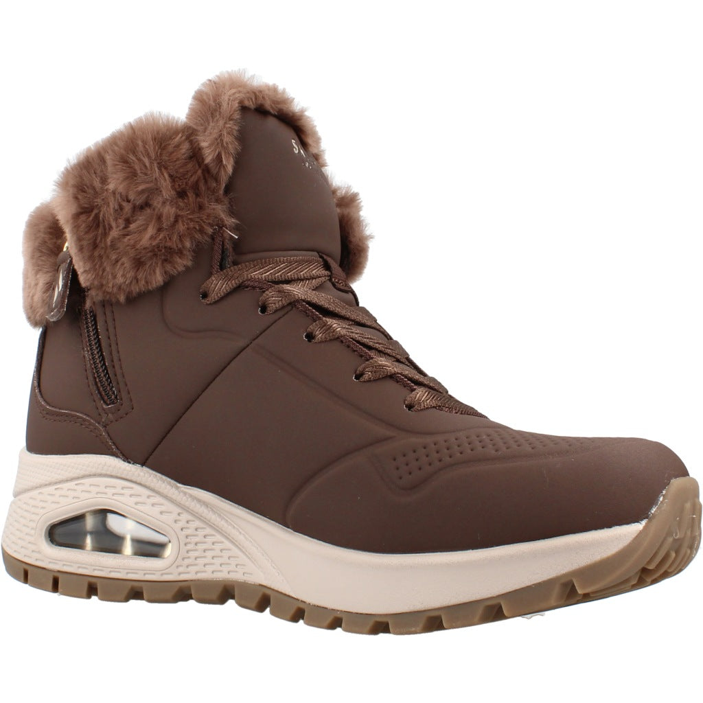SKECHERS S UNO RUGGED ARCTIC en color MARRON  (5)