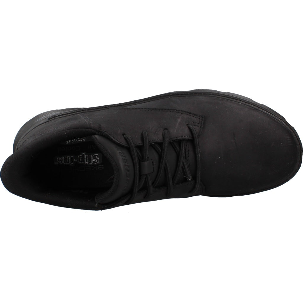 SKECHERS S ARCH FIT GARZA en color NEGRO  (7)
