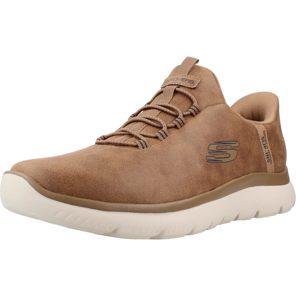 SKECHERS S SUMMITS KORLO en color MARRON CLARO  (1)