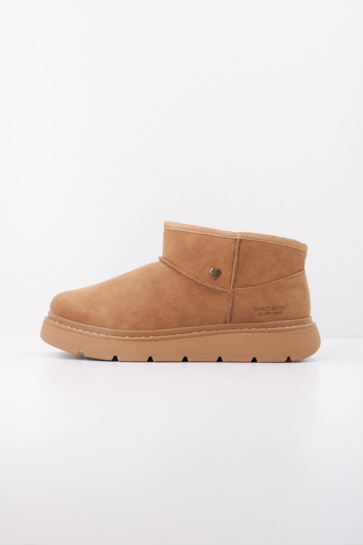 SKECHERS S KEEPSAKES LITE SLEEK en color MARRON CLARO  (1)