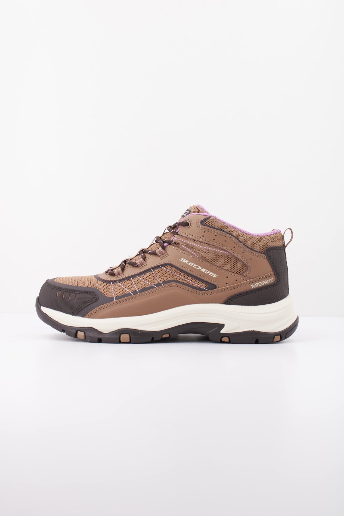 SKECHERS S TREGO en color MARRON  (1)