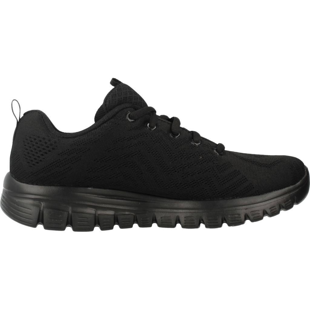 SKECHERS GRACEFUL GET CONNECTED en color NEGRO  (4)