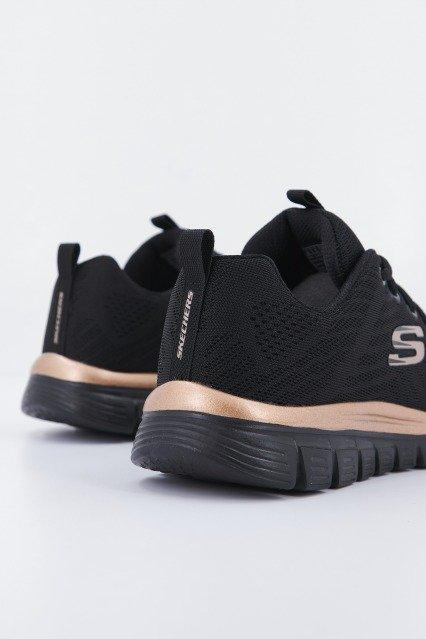 SKECHERS GRACEFUL GET CONNECTED en color NEGRO  (3)