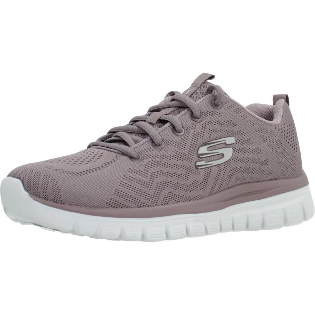SKECHERS GRACEFUL GET CONNECTED en color VIOLETA  (1)
