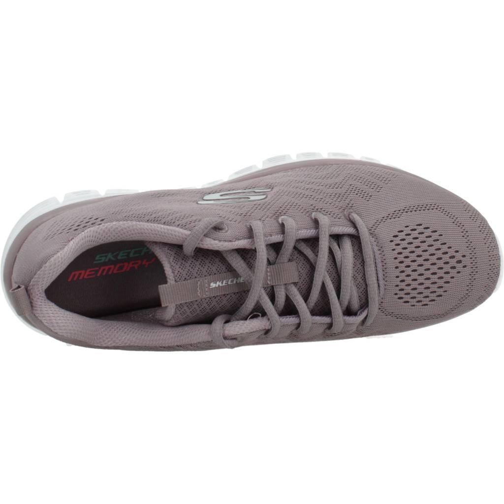 SKECHERS GRACEFUL GET CONNECTED en color VIOLETA  (7)