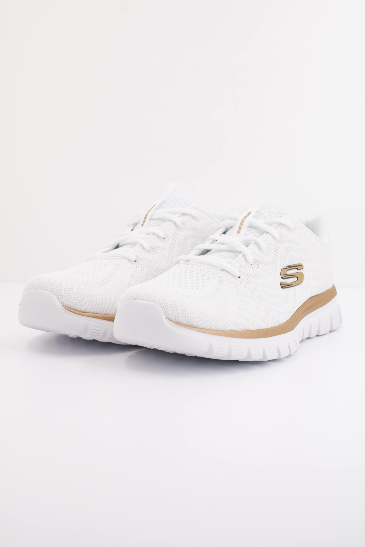 SKECHERS GRACEFUL GET CONNECTED en color BLANCO  (2)