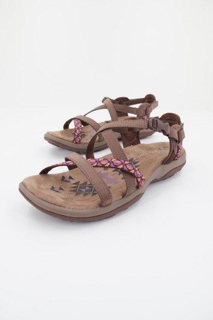 SKECHERS REGGAE SLIM VACAY en color MARRON  (1)