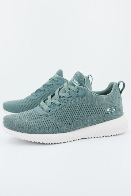 SKECHERS BOBS SQUAD - TOUGH TALK en color VERDE  (1)