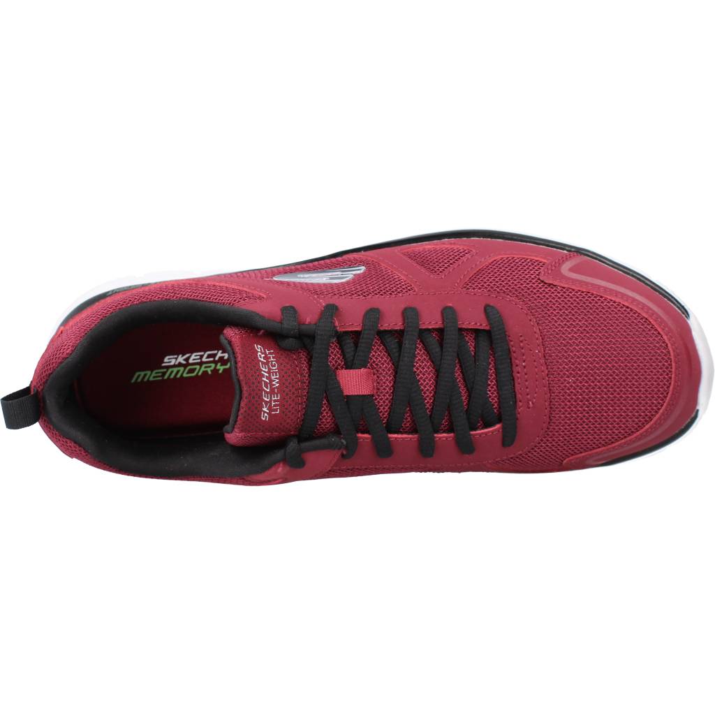 SKECHERS TRACK SCLORIC en color BURDEOS  (7)