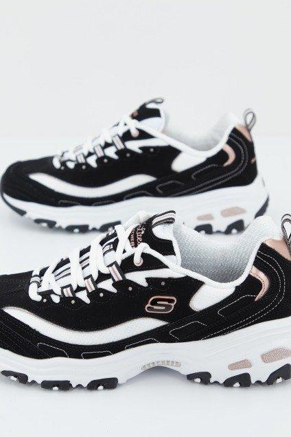 SKECHERS D'LITES-DEVOTED FAN en color NEGRO  (4)