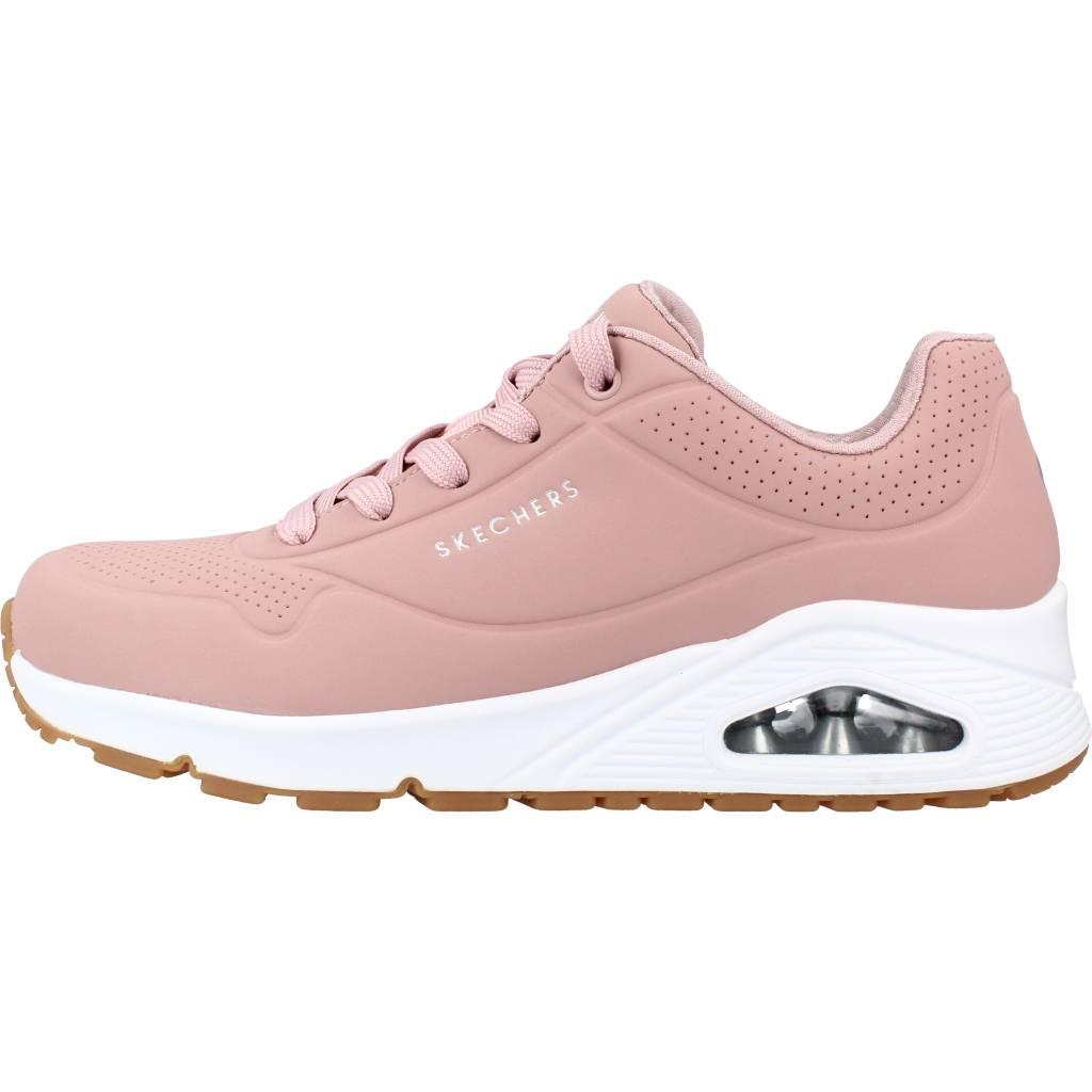 SKECHERS UNO STAND ON AIR en color ROSA  (2)