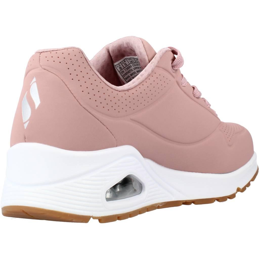 SKECHERS UNO STAND ON AIR en color ROSA  (3)