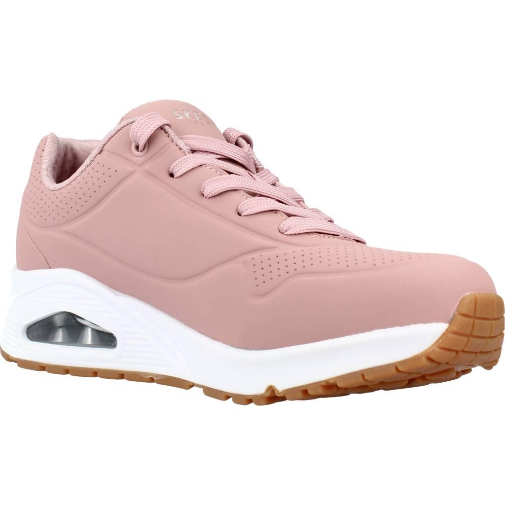 SKECHERS UNO STAND ON AIR en color ROSA  (5)