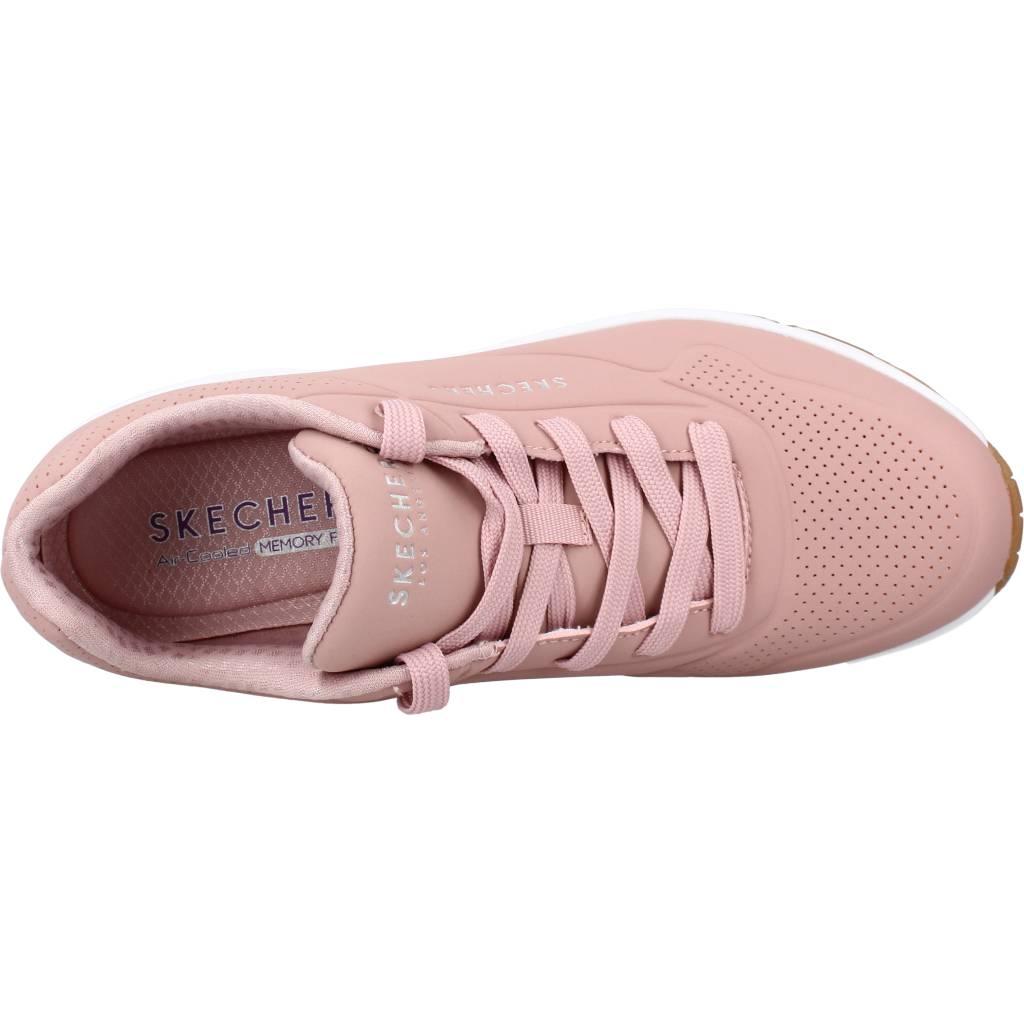 SKECHERS UNO STAND ON AIR en color ROSA  (7)