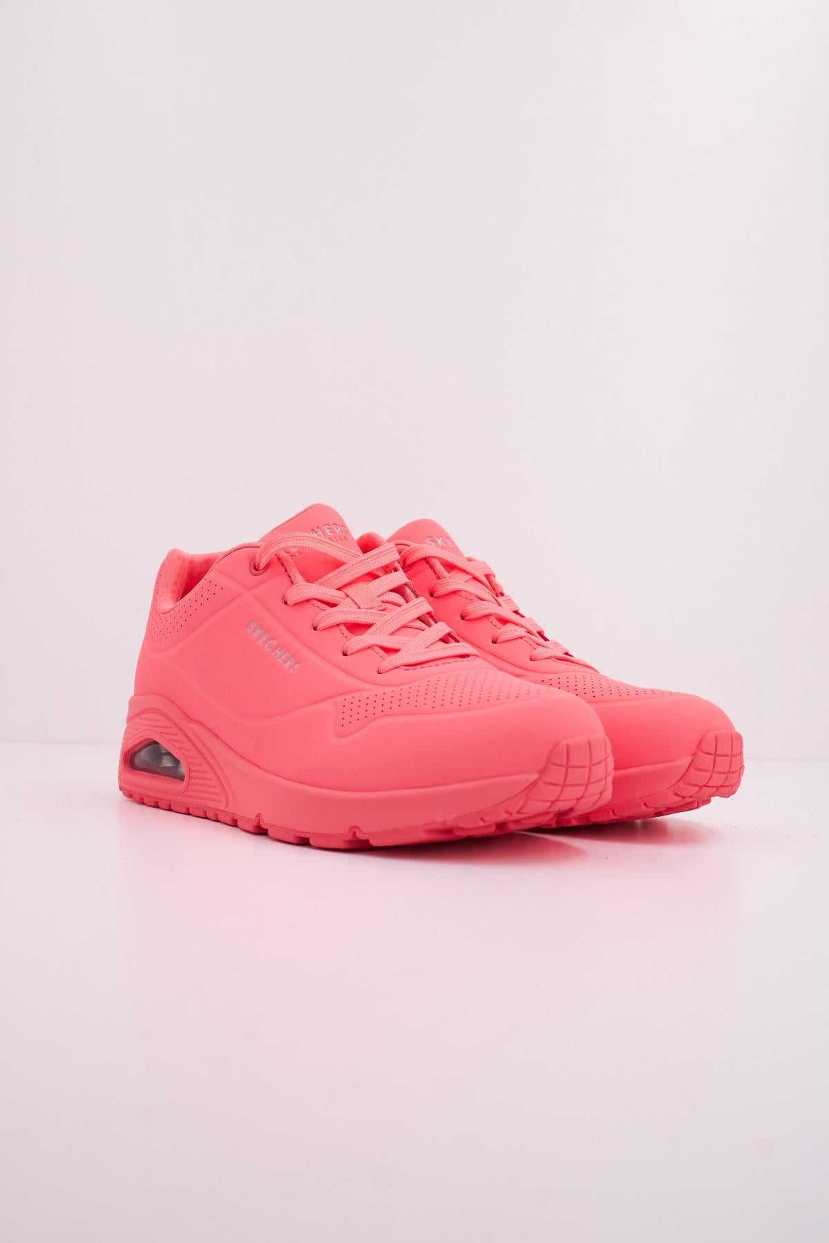 SKECHERS UNO STAND ON AIR en color ROSA  (2)