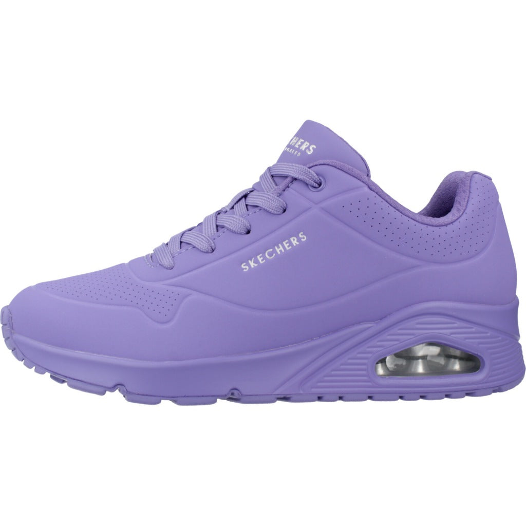 SKECHERS UNO -STAND ON AIR en color VIOLETA  (2)