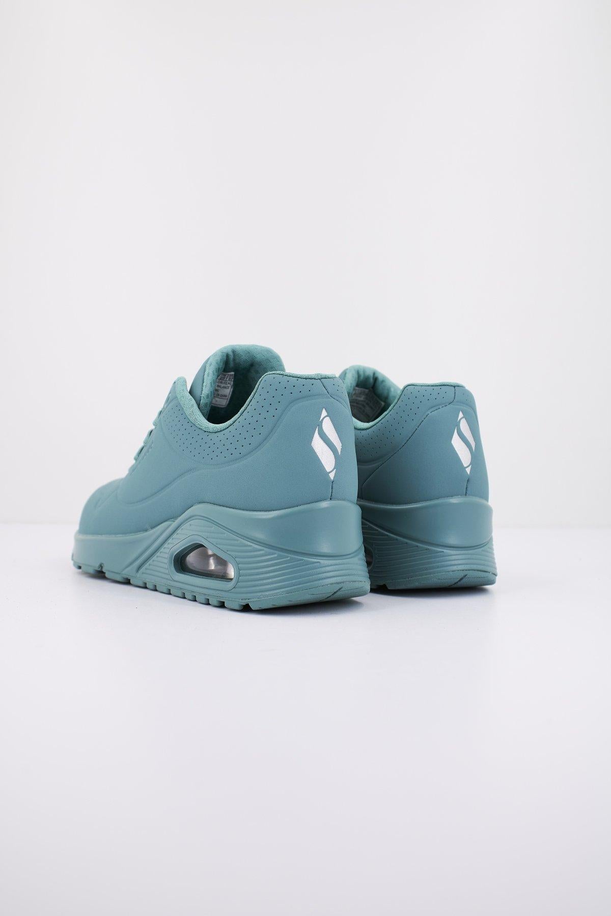 SKECHERS UNO STAND ON AIR en color VERDE  (3)