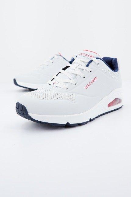 SKECHERS UNO STAND ON AIR en color BLANCO  (4)