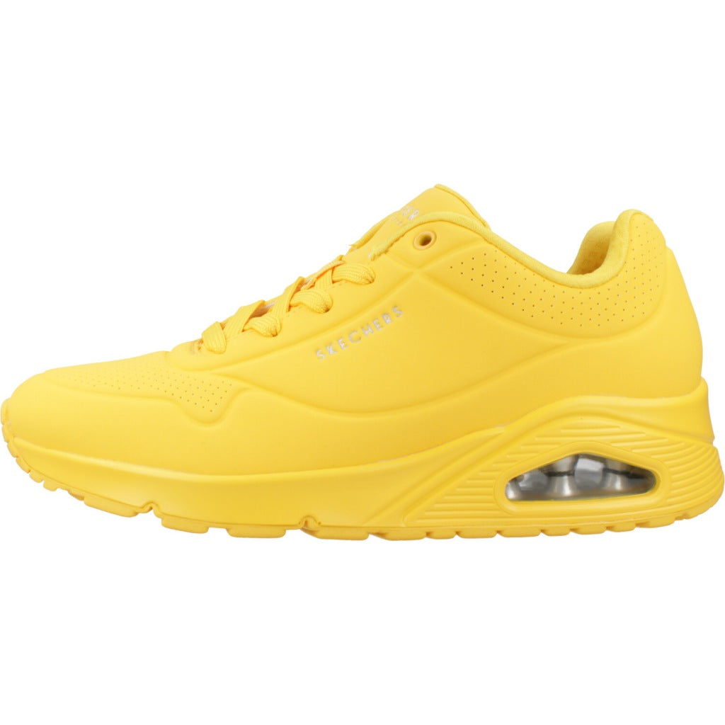 SKECHERS UNO STAND ON AIR en color AMARILLO  (2)