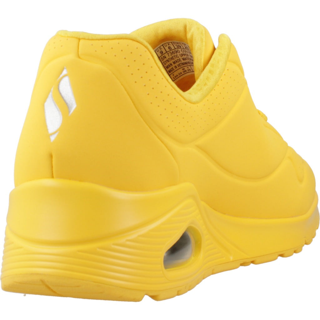 SKECHERS UNO STAND ON AIR en color AMARILLO  (3)